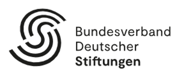 Bundesverband deutscher Stiftungen Logo des Bundesverbands Deutscher Stiftungen mit stilisiertem Fingerabdruck-Design und Text daneben.
