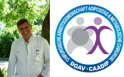 Prof. Dr. med. Mirko Otto, Zentrumsleiter Adipositaszentrum Rhein-Neckar übernimmt das Amt des Vorstands der Chirurgische Arbeitsgemeinschaft  Adipositastherapie und metabolische Chirurgie (CAADIP)